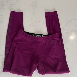 Nike Kids Magenta Leggings